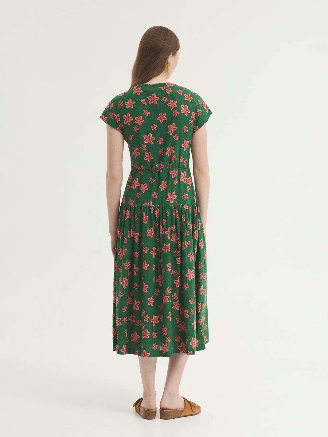 Vestido fluido Star Flowers - Imagen 5