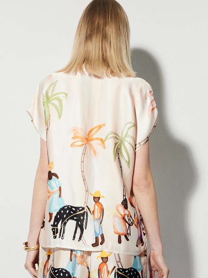 Camisa estampada - Imagen 3