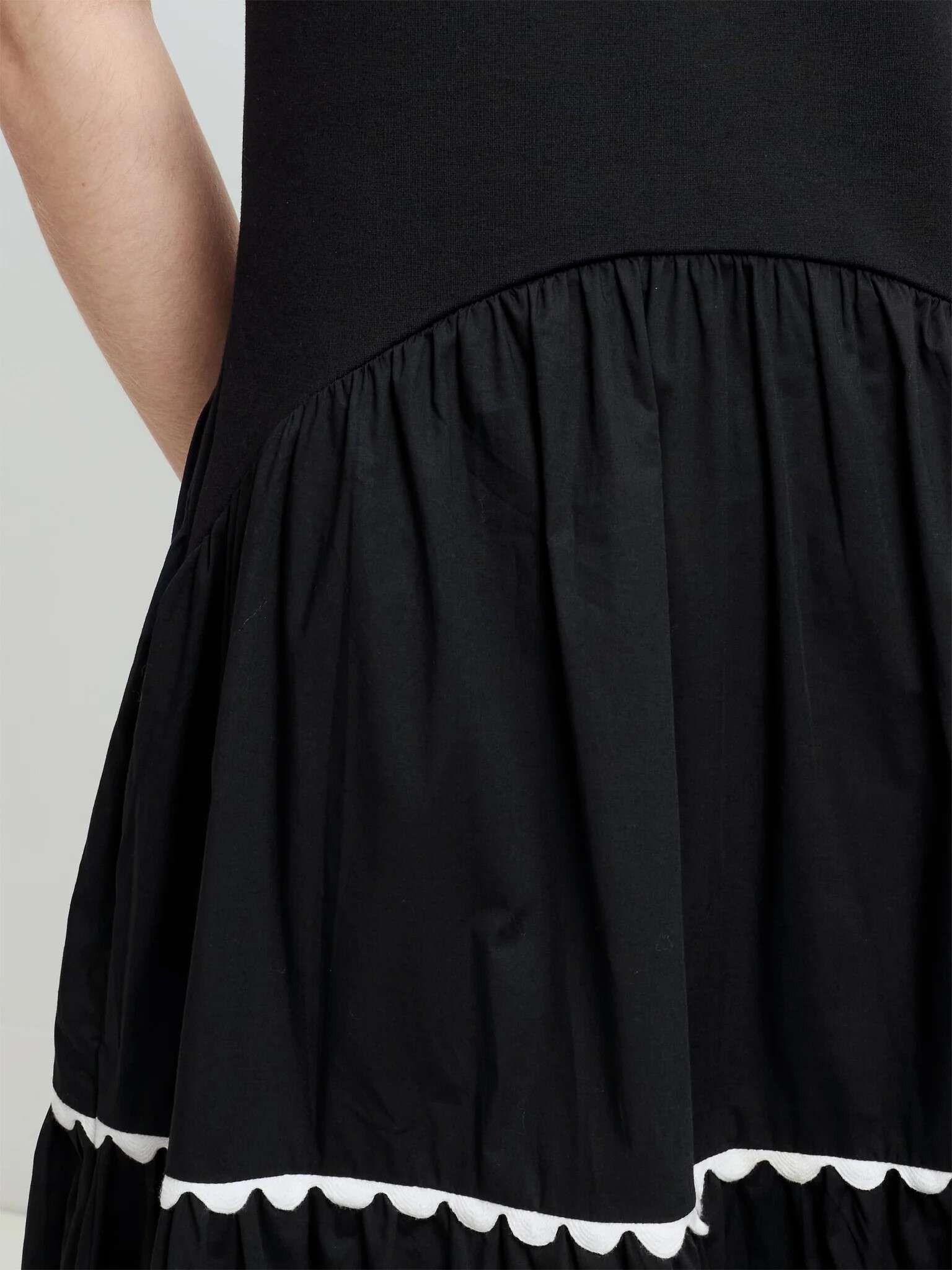 Vestido midi Kaylie Jia Mix Ric Rac - Imagen 4